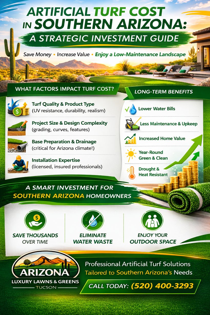 Artificial Turf Cost in Southern Arizona