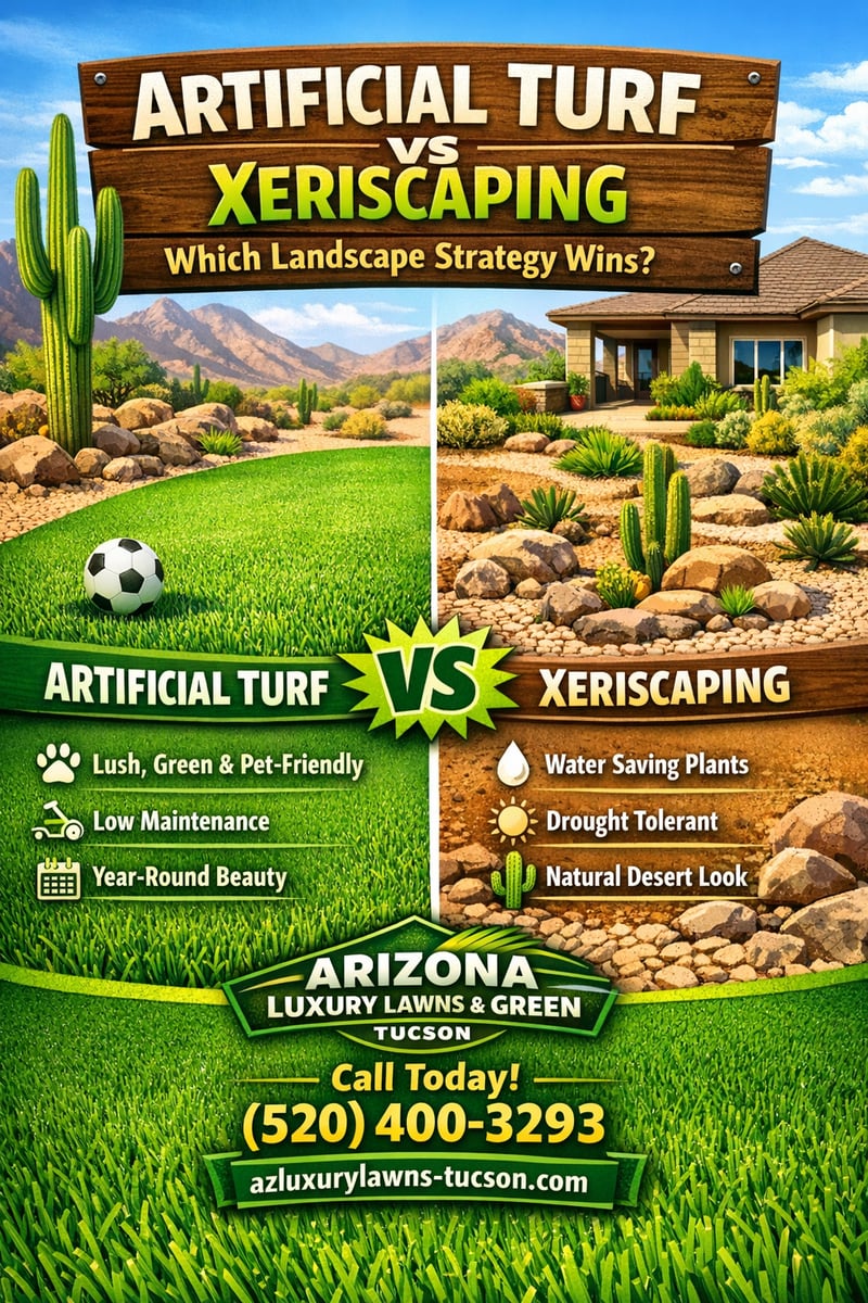 Artificial turf vs xeriscaping - Which Strategy Wins