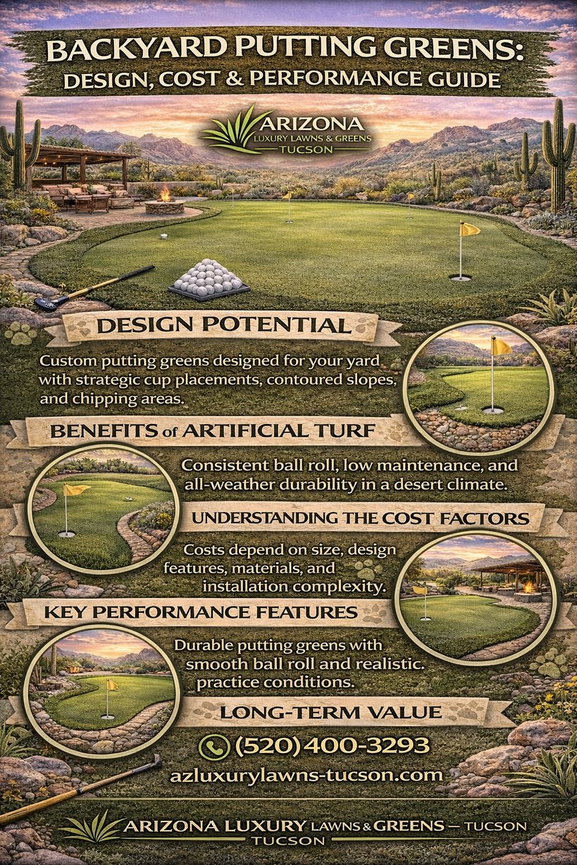 Backyard putting greens guide – Tucson