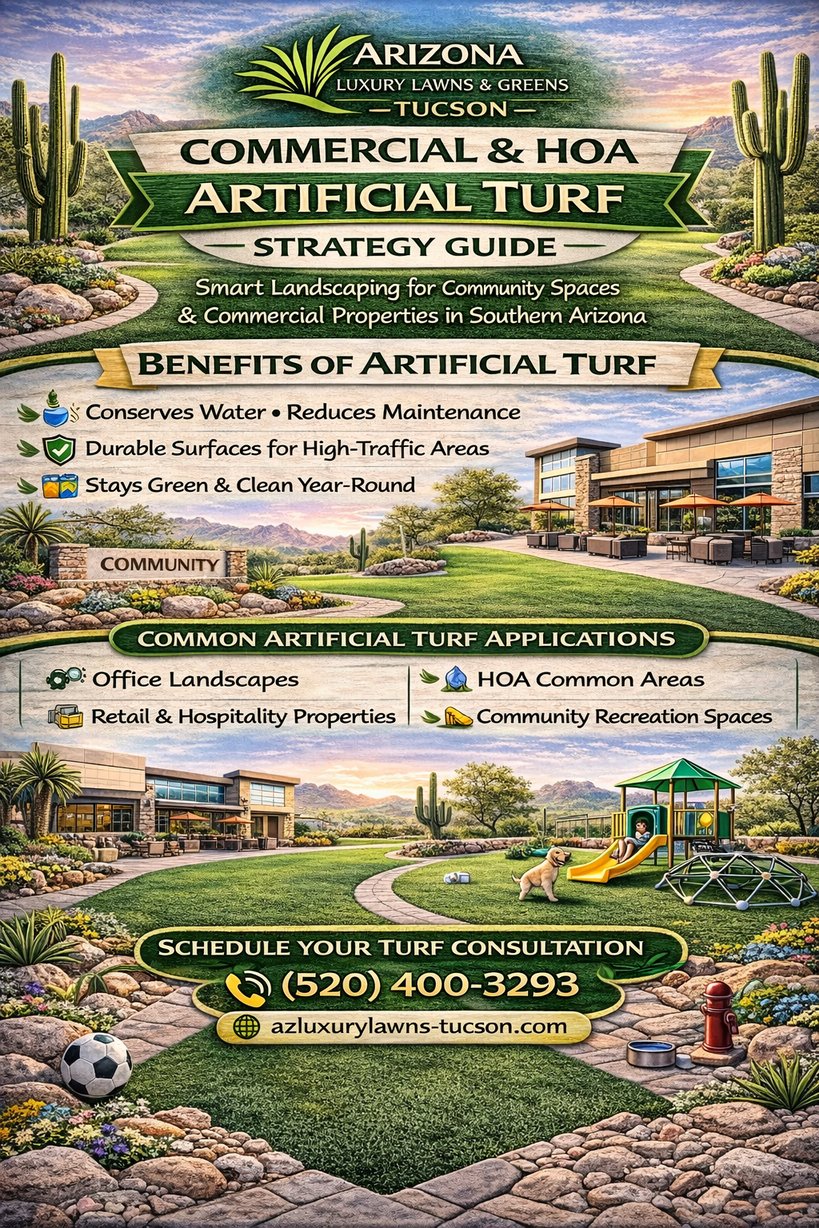 Benefits of Commercial & HOA Artificial Turf