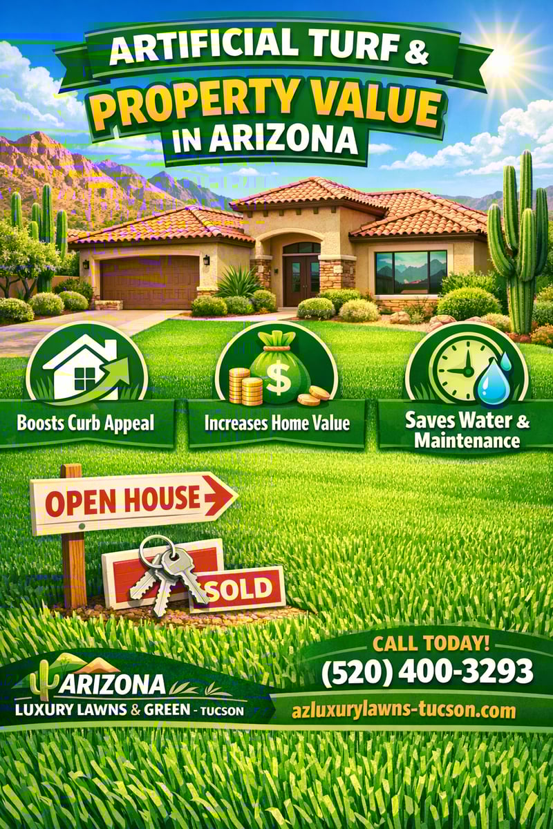 Boosting home value with artificial turf