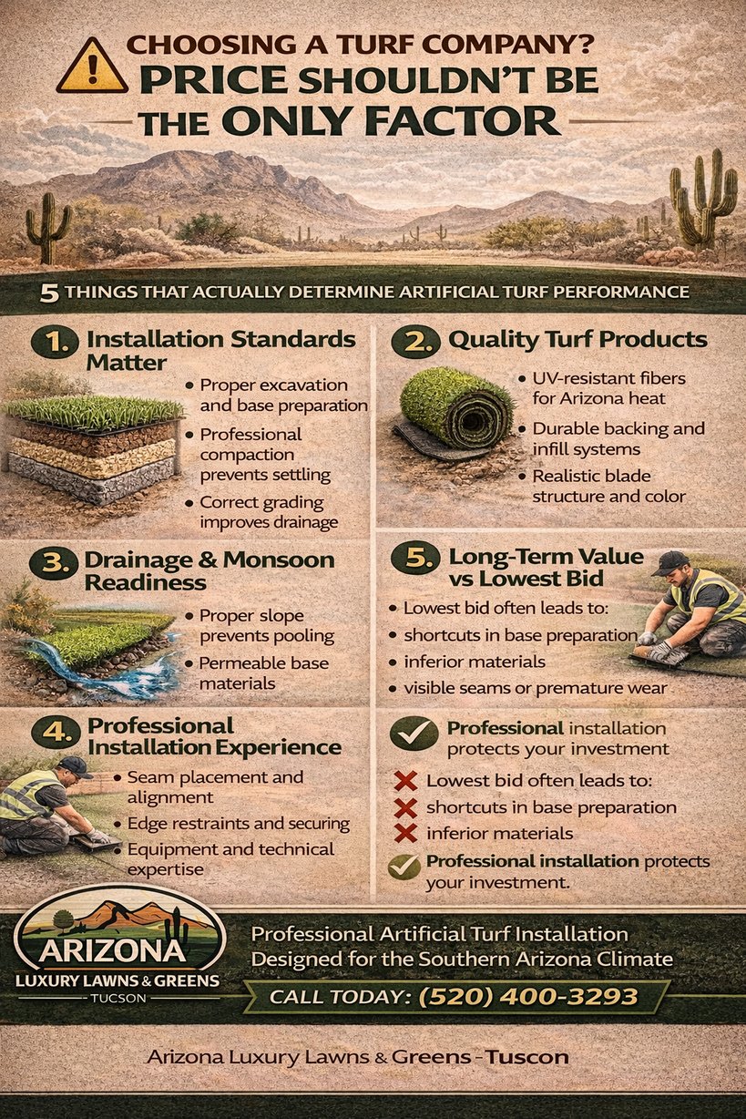 Dont Choose Your Turf Company Based on Price Alone