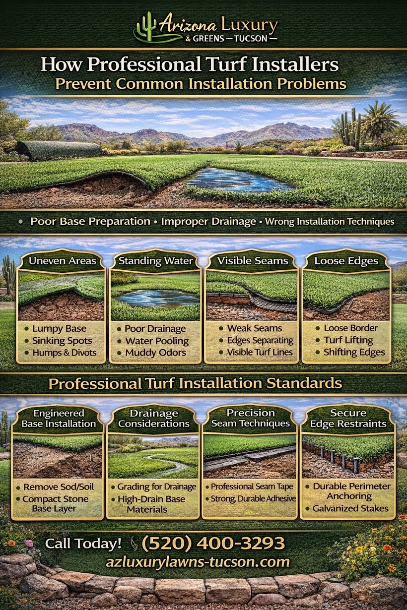 How turf installers avoid common issues