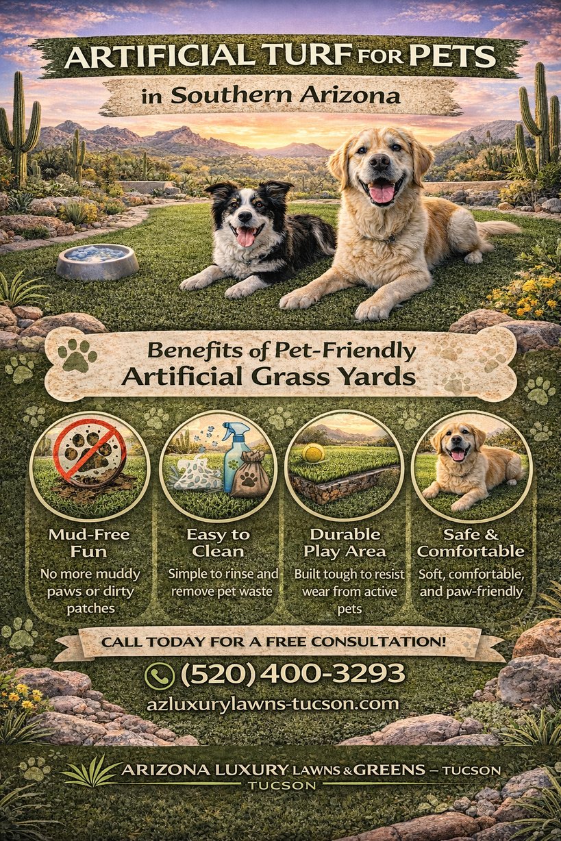 Pet-friendly turf in Southern Arizona
