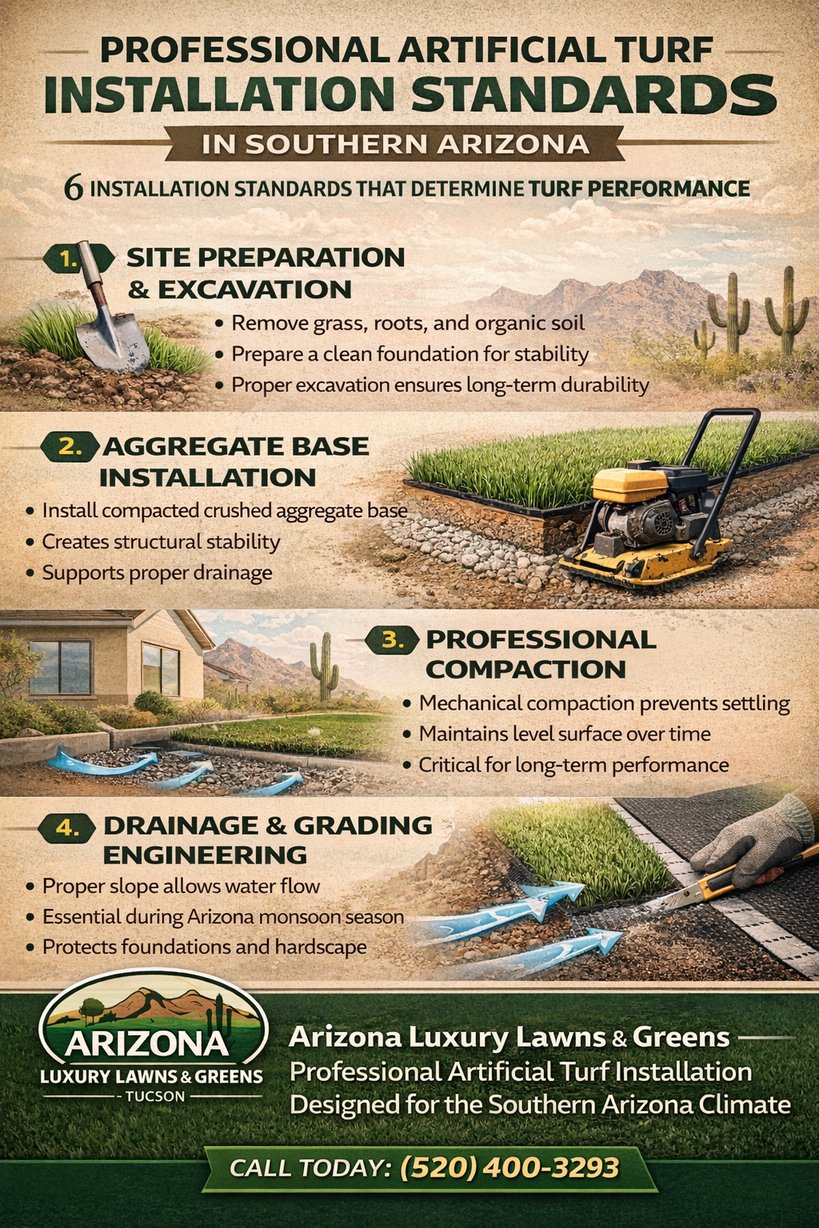 Professional Artificial Turf Installation Standards