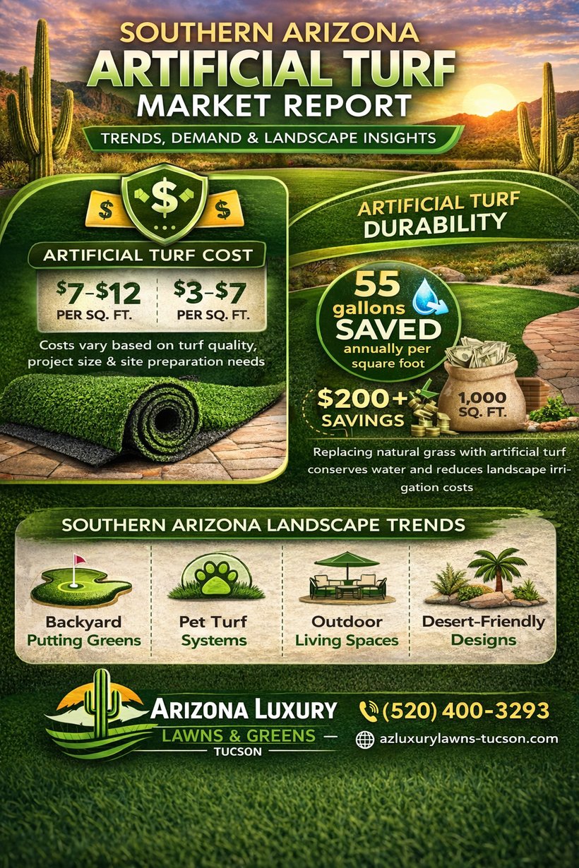 Southern Arizona artificial turf - Additional Trend Demands & Insights