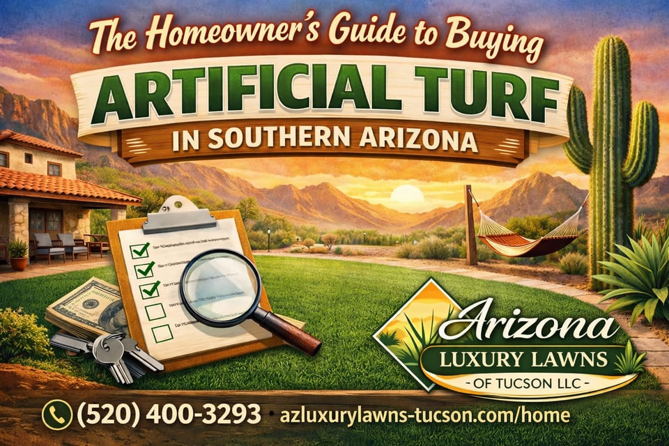 The Homeowner’s Guide to Buying Artificial Turf in Southern Arizona