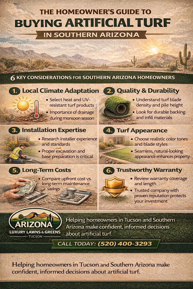 The Homeowner’s Guide to Buying Artificial Turf