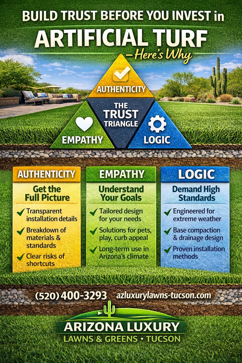 The Trust Triangle Applied to Artificial Turf